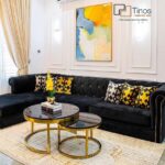 Extendable Marble Centre Table