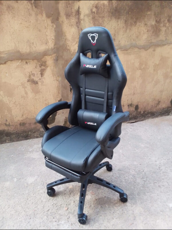 FURGLE Computer Racing Gaming Ergonomic Chair + Footrest - Image 3