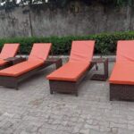 Outdoor Swiming Pool Garden Bed