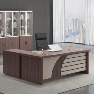 2025 MODERN EXECUTIVE OFFICE TABLE WITH EXTENSION