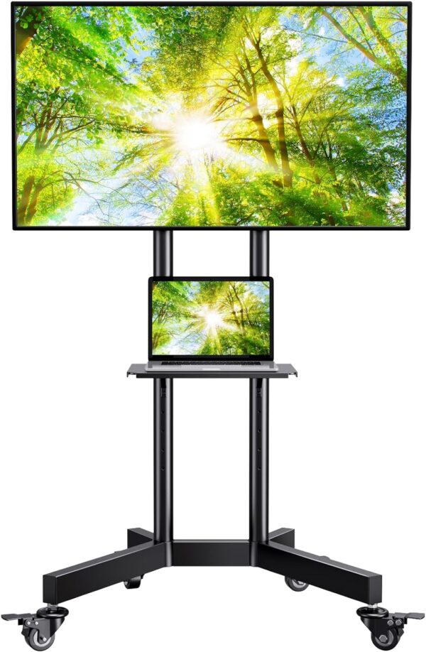 Mobile TV Stand for 32”-65 Inch - Image 2