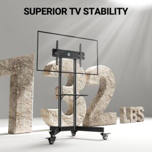 Mobile TV Stand for 32”-65 Inch