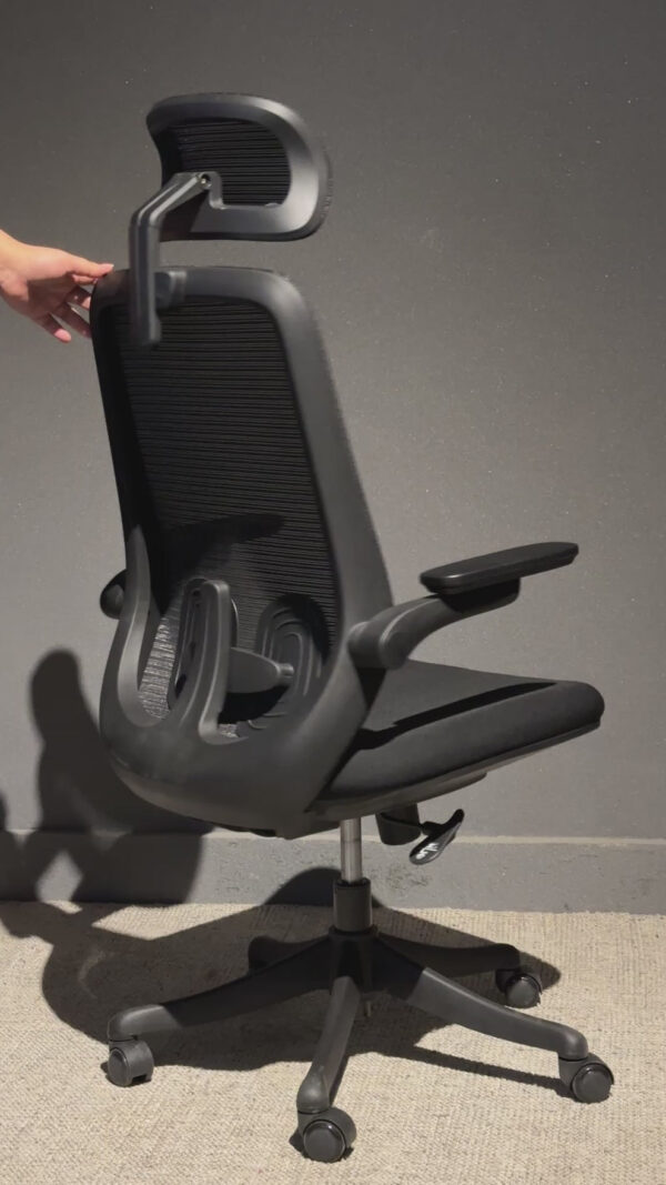 Home & Office Mesh Adjustable Arm Chair - Image 4