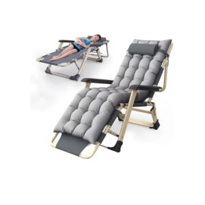 Adjustable Outdoor Relaxing Chair With Cushion