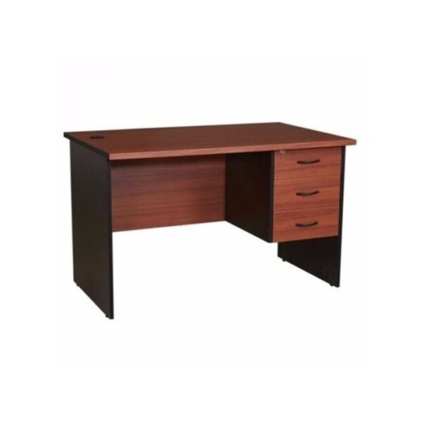 Modern Office Table With Headrest Swivel Chair - Image 3