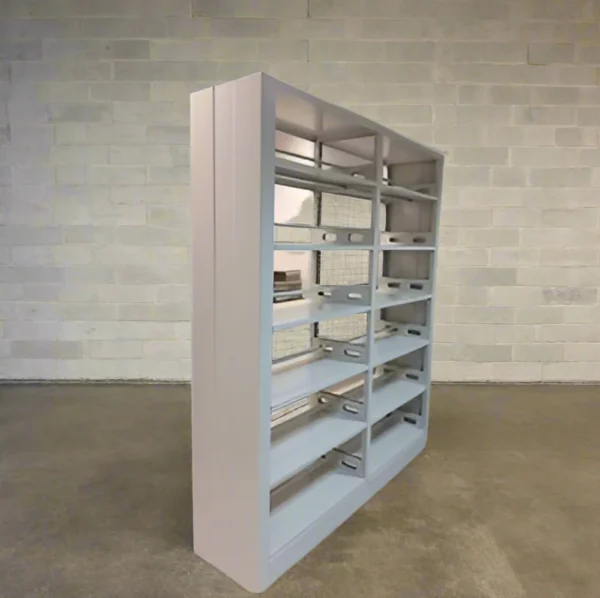 Library Steel 2 Column Cabinet