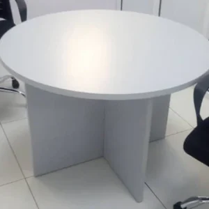 Arrow Head Leg Circular Meeting Table