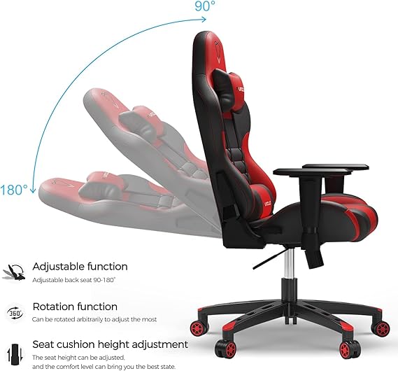Furgle Gaming Chair With Foot Rest - Image 4