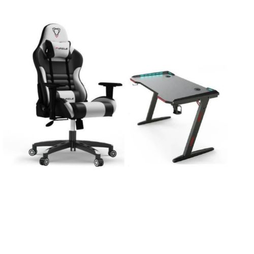 Set Of Executive Office Gaming Chair + Gaming Desk