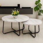 High Quality Wooden Top Design Coffee Table