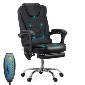 OFFICE AND HOME MASSAGE CHAIR WITH 7 MASSAGE POINTS OFF 418M BLACK