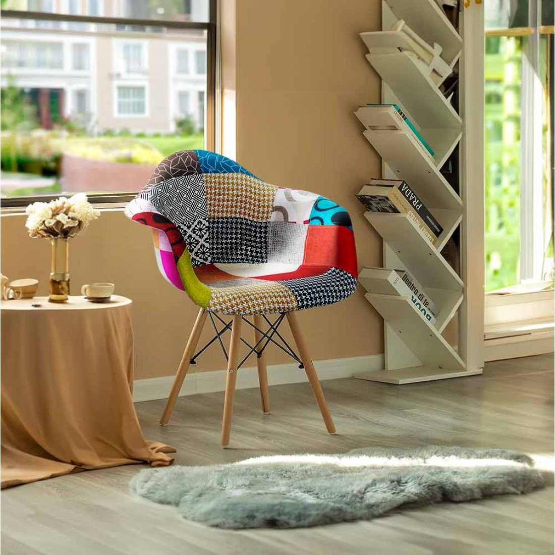 PATCHWORK CHAIR BUC 243 MULTICOLORED - Image 3