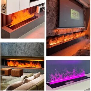 Electric Fireplace 3D Water Vapor Fireplace 2mtr (200cm)