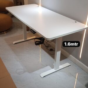 Electric Standing Desk,63 X 24 Inches with Adjustable Desktop Height