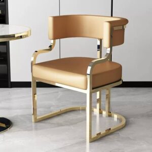 Modern Dining Chairs Accent Chair Tub Chair Upholstered Armchair for Living Room