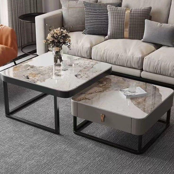 Luxury Center Table with single stool 003